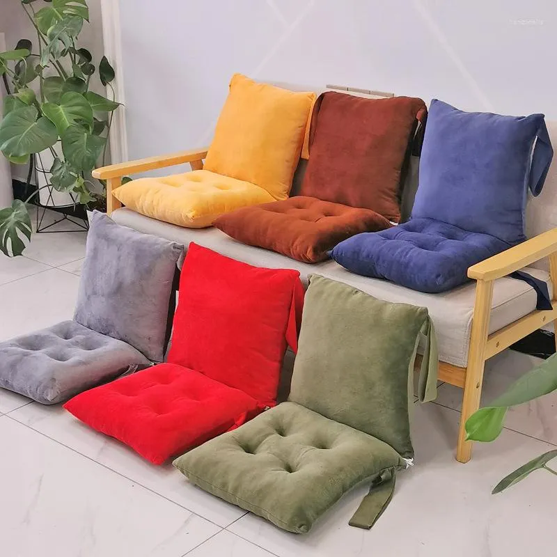 Moda de travesseiro Simples e espessada Sofá de cadeira de escritório de uma peça Futon Tatami Floor Home