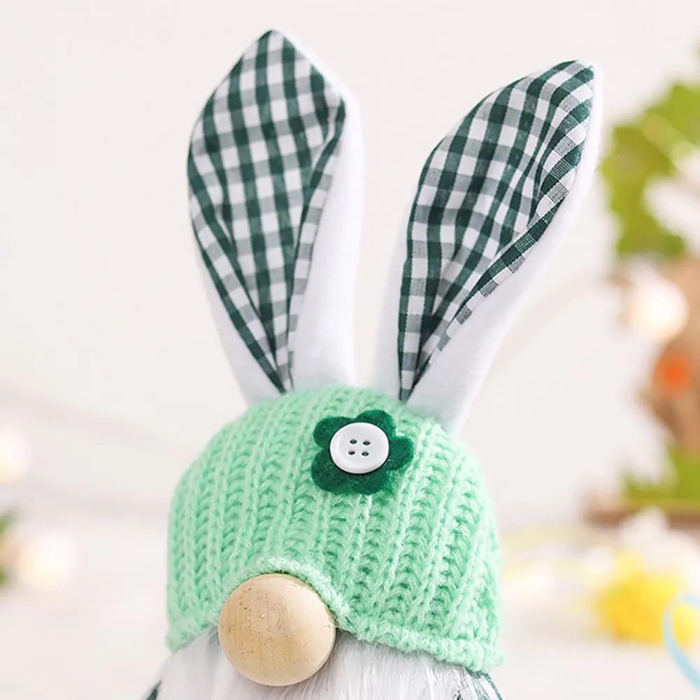New Easter Faceless Gnome Rabbit Doll Reusable Doll Handicraft Handmade Multi-use Cute Easter Style Doll Ornament FY0250 bb0119