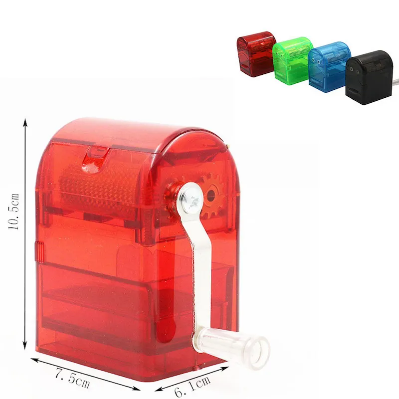 도매 핸드 크랭크 금속 허브 그라인더 흡연 플라스틱 담배 분쇄기 담배 서랍 크러셔 연기 뮬러 도구 액세서리 저장