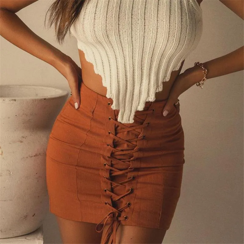 Skirts BLSQR Office Lady Elegant Mini Womens 2023 Summer Club Party Night Evening Pleated Ladies Street Casual Skirt