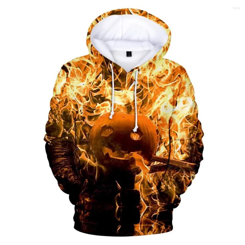 Heren Hoodies Halloween Lambert 3D -geprinte vrouwen/mannen mode lange mouw sweatshirt met capuchon 2023 Casual streetwear kleren