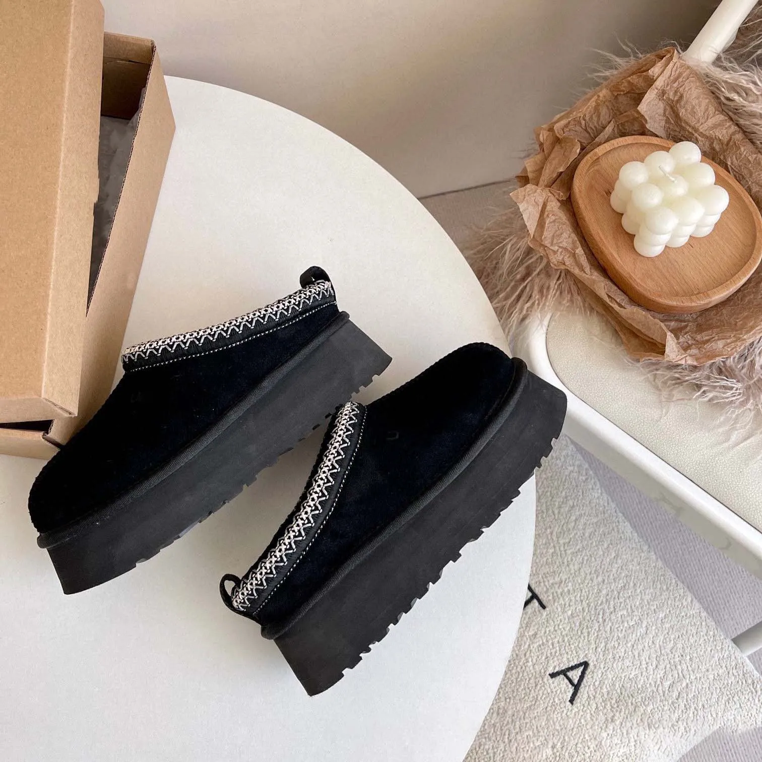 Pantofole Da Donna In Memory Foam Aperte Sul Retro - Fodera In Peluche, Suola Antiscivolo - Taglie 36-45