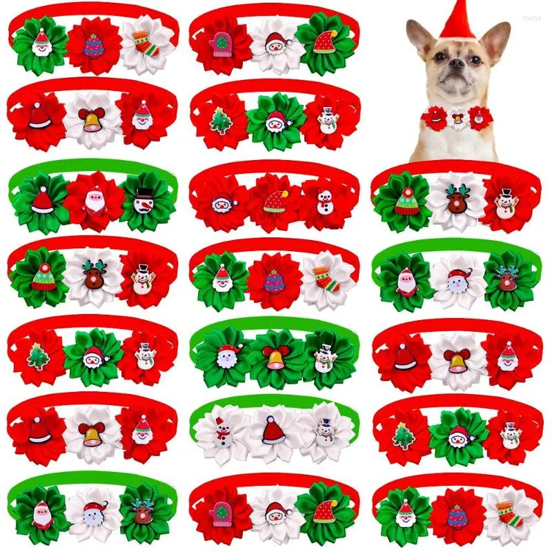 Vestuário para cães 50/100pcs suprimentos de natal