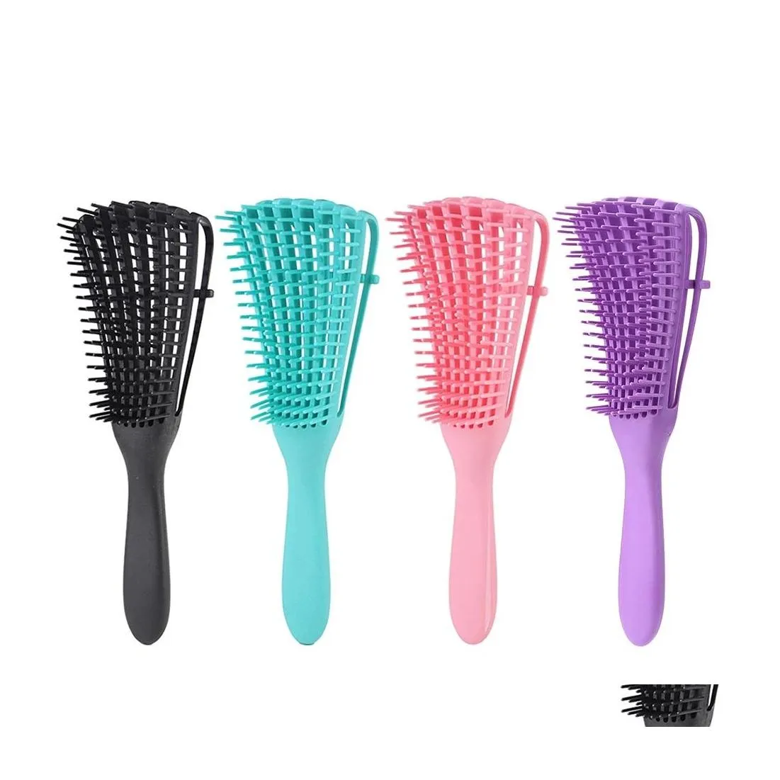 Hair Brushes Detangling Brush Scalp Mas Comb Der Hairbrush For Dry Wet Curly Home Barber Accessories Drop Delivery Products Care Styl Dhxhb