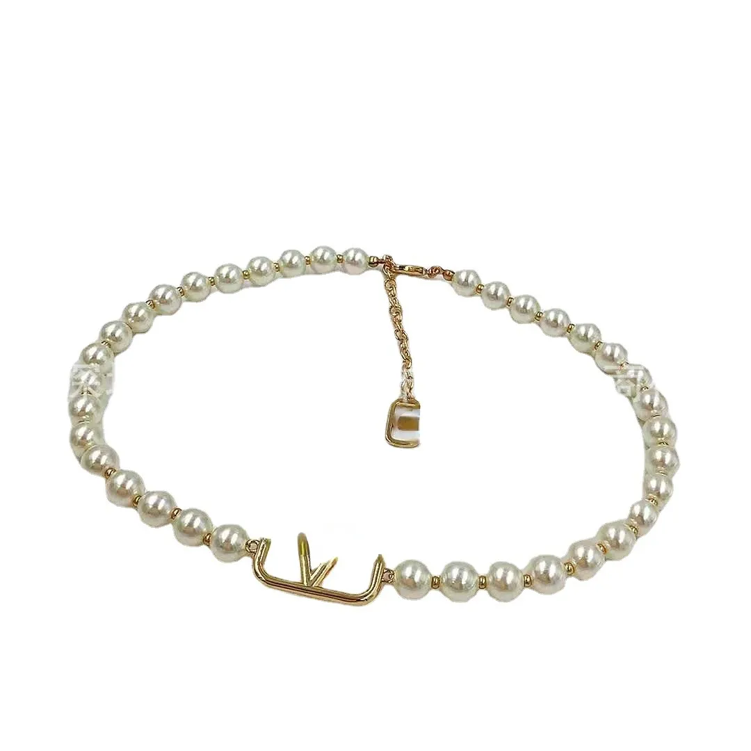 Designer Pearl Bracelet Shaped Logo Personality Simple Fairy Style Bracelets