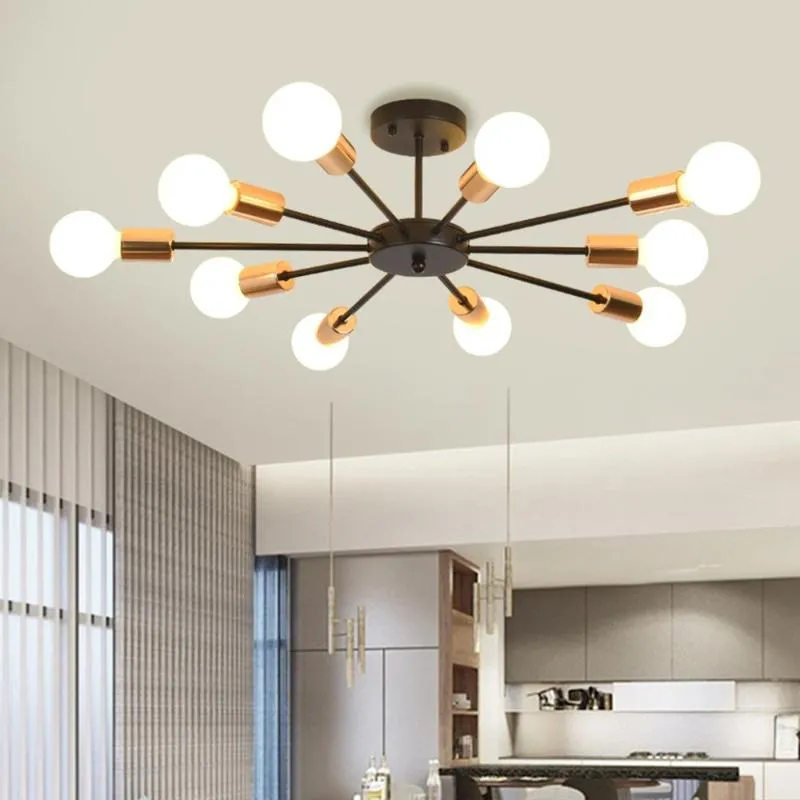 Lustres Ganeed Moderne LED Lustre Encastré Plafonnier Intérieur Lampe Luminaire Pour Cuisine Maison Loft Salon Salle À Manger OfficeChan