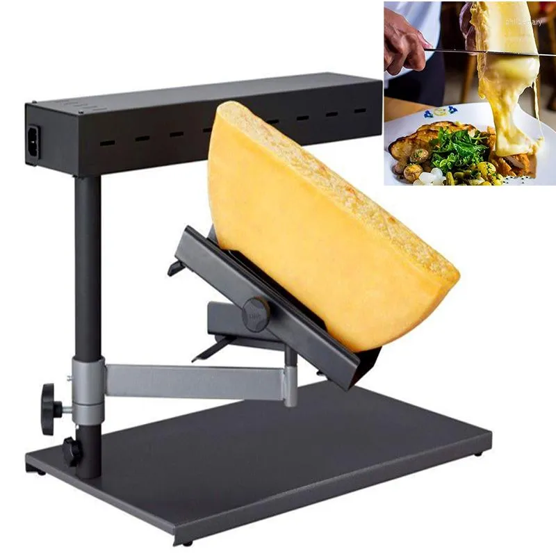 Brödstillverkare 110-220V Halvhjulsost Melter Grill Electric Heat Raclette Machine för smörvärmare bakning