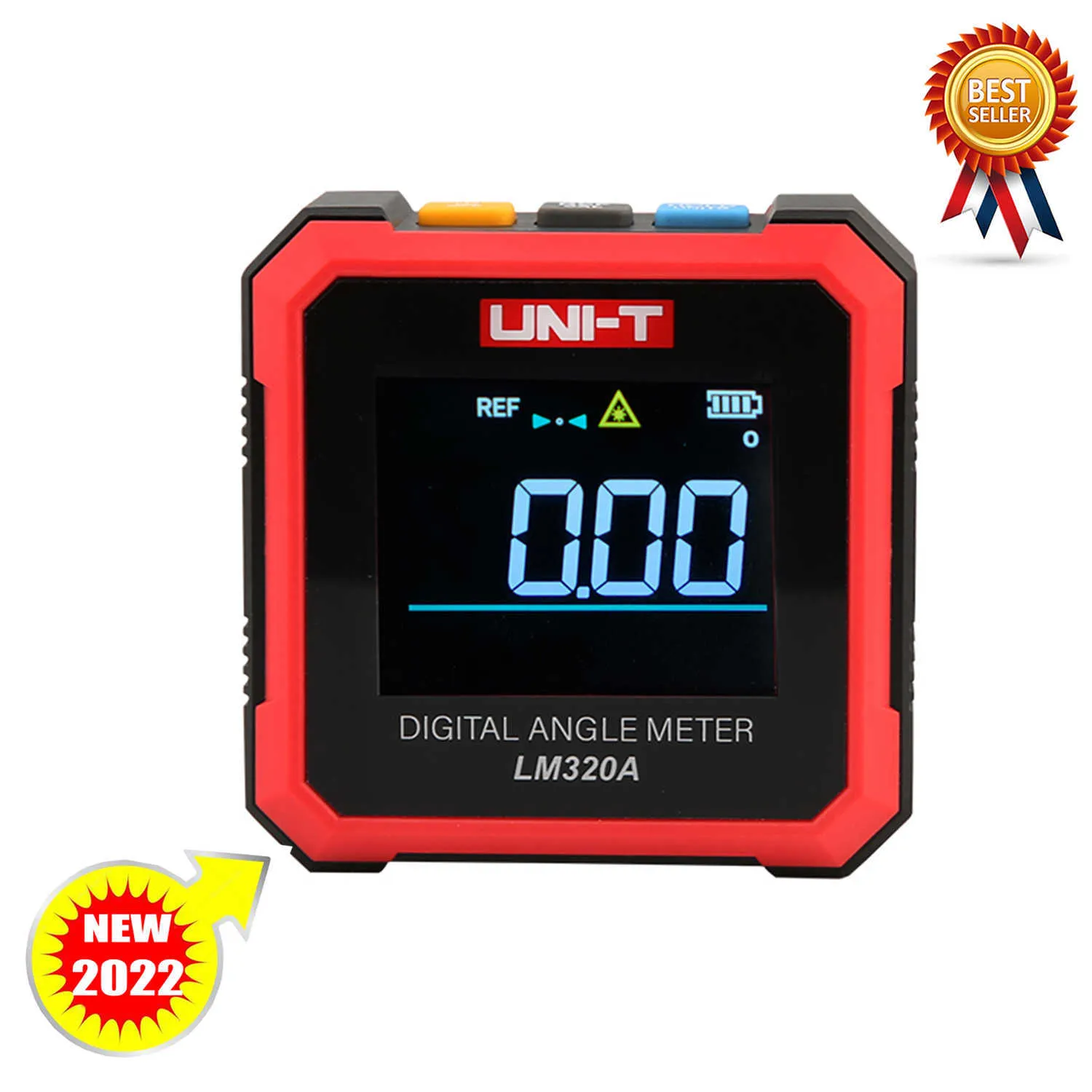 Uni-T LM320A LM320B METRO DE Ângulo eletrônico Digital PRIMERATOR DIGITAL INCLINÉMO MAGNÉTICO Testador laser portátil