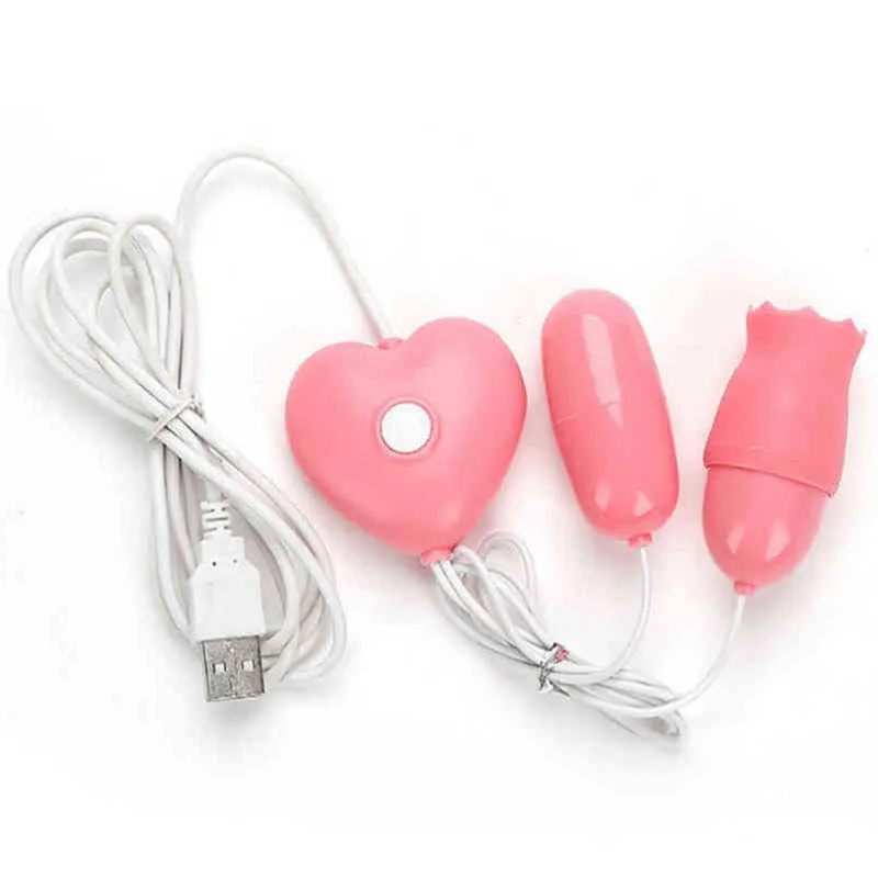 NXY Oeufs Stille Usb Opladen Vibromasseur Ei Voor Vrouwen Vrouwelijke Masturbateur Vibrerende Clitoris Stimulateur Adult Sex Toys Gereedschap 0125