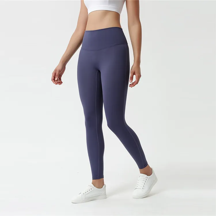 LL-1913VVV Pantalons de yoga de remise en forme Pantalons longs pour femmes Tenues de yoga Exercice Gym Vêtements de fitness Filles Leggings de course Élastique Adulte Pan202f