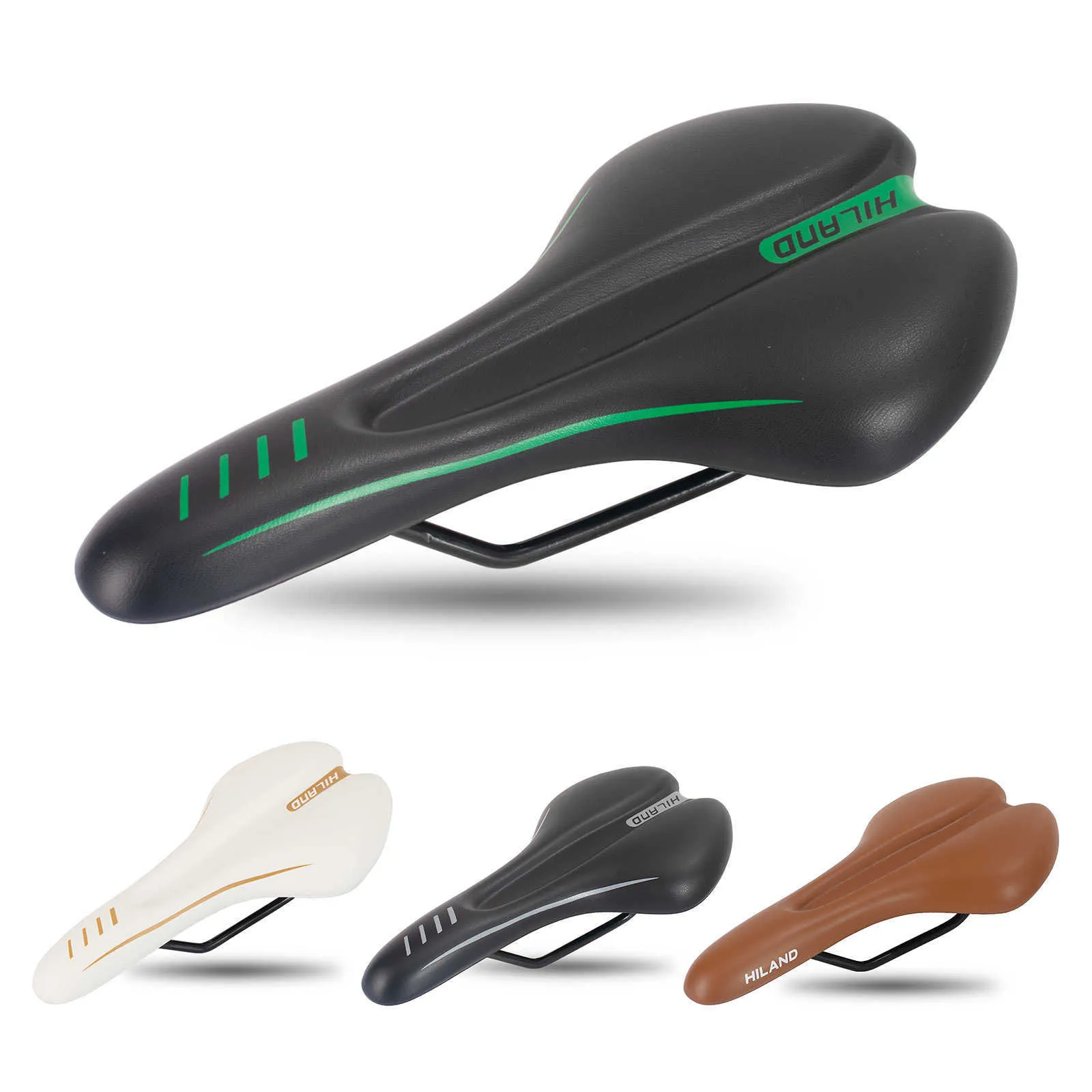 Comfortable Shockproof PU Leather Most Comfortable Bike Saddle