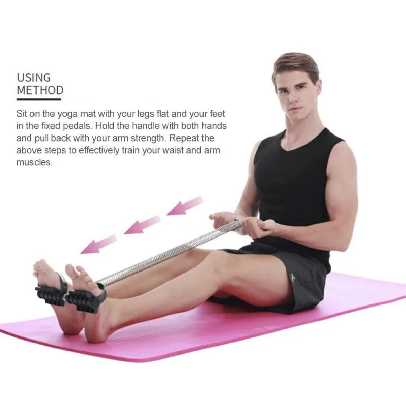 Полосы сопротивления ралли устройства натяжение педали натяжение ноги для мужчин и женщин многофункциональная тяга Sport Sports Fitness