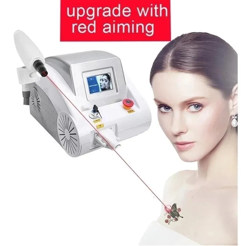 Picosecond Q-Switched Nd Yag Laser Carbon Peeling Tattoo Macchiolina Rimozione Macchina per la rimozione della lentiggine del pigmento della pelle