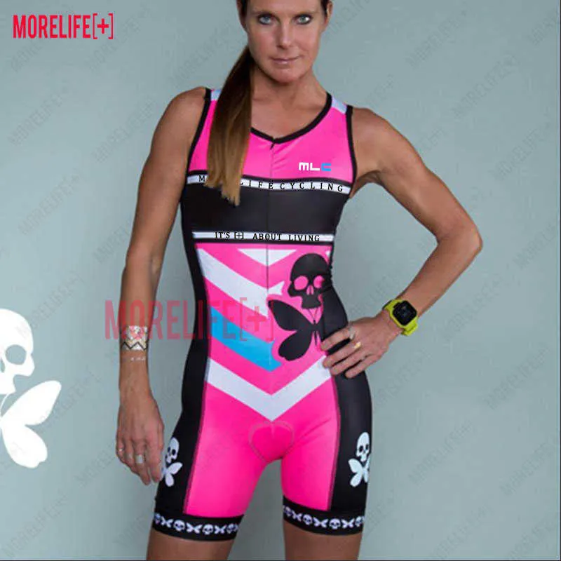 Sets Women's Clothing Jumpsuit Sleeveless Sports Suit Summer Road Cycling Riding Gear Mtb Jersey Triathlon Sportswear Z230130