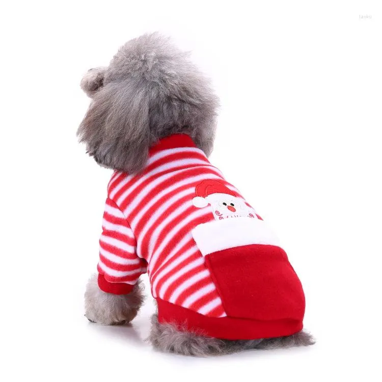 Vêtements pour chiens Fournitures pour animaux de compagnie transfrontalières Vêtements de Noël Vêtements d'arbre de flocon de neige Robe de wapiti à deux pattes