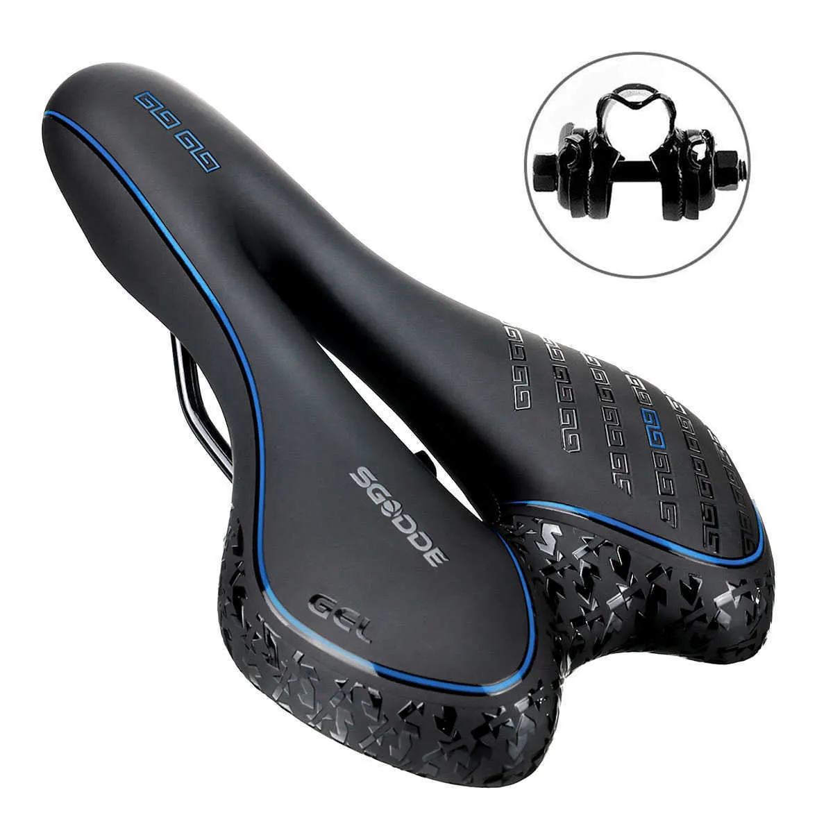 Saddles SGODDE Bike Saddle Anti Slip Memory Foam Shock Absorption Breathable Bicycle Seat Cushions Waterproof Comfortable Cycling Pad 0130 From 27 37 DHgate