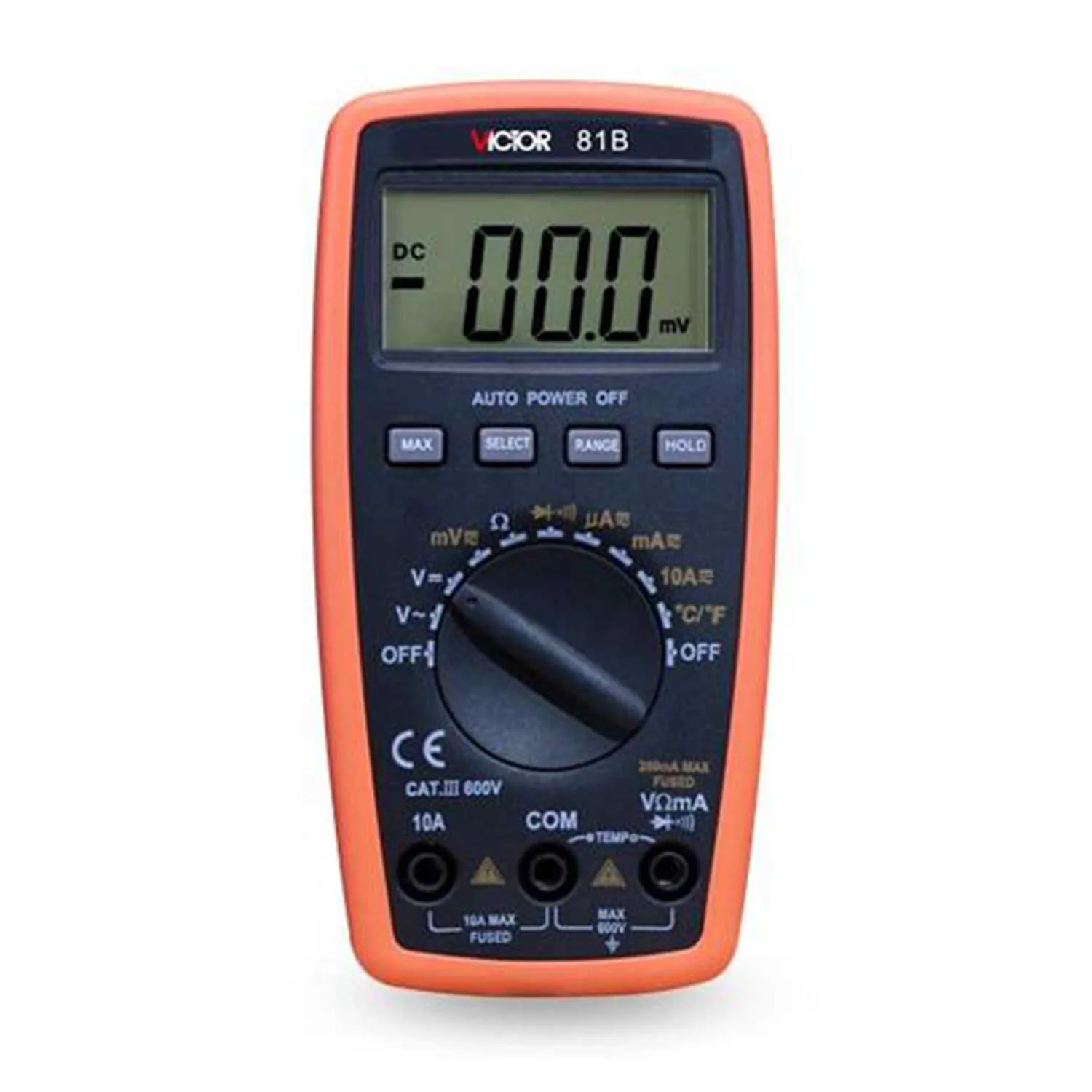 Victor True Rms Multimeters Victor VC81B / VC81D True RMS Digital Multimeter - Resistance ...