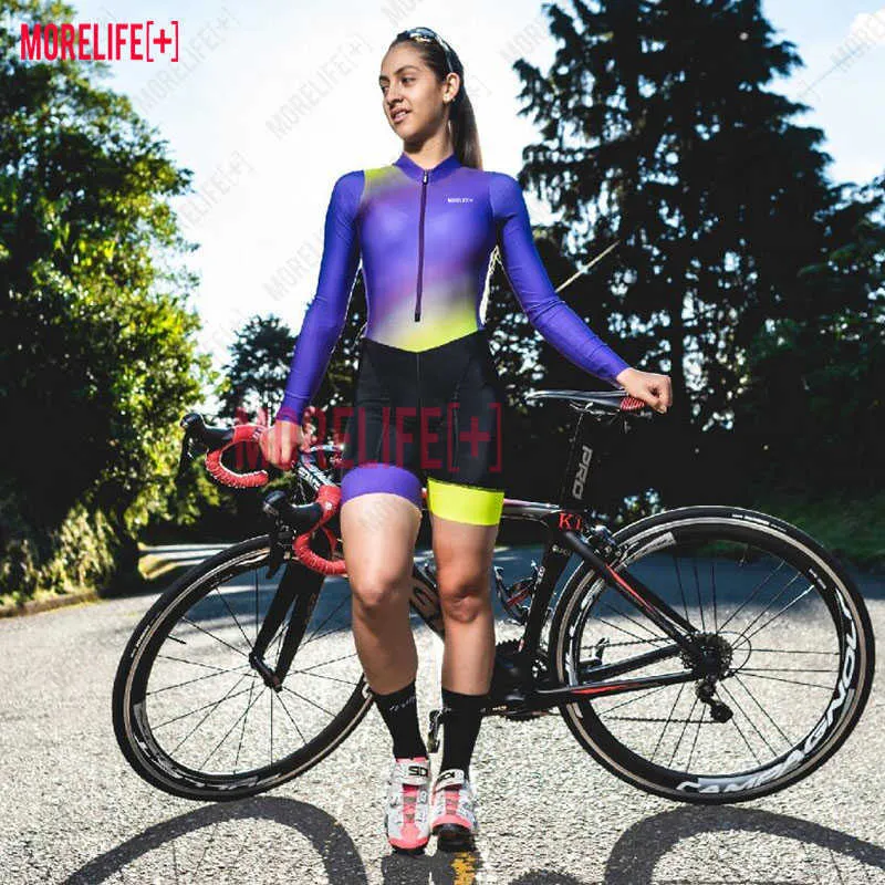 MLC – ensemble sweat-shirt à manches longues pour femmes, combinaison de cyclisme personnalisée, respirante et serrée, nouvelle collection printemps/été 2023, Z230130