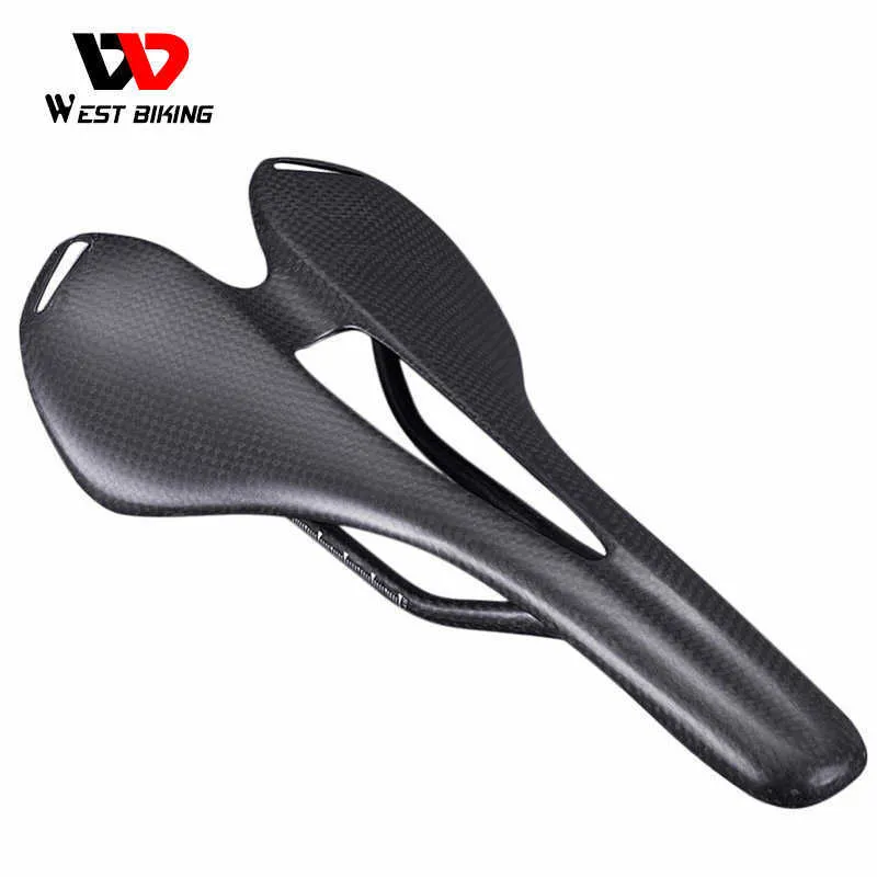 Saddles 3K Lightweight Full Carbon Fiber Matte Glossy Bicycle Saddle Cushion for MTB Road Bike Black Seat Cycling Parts 0130