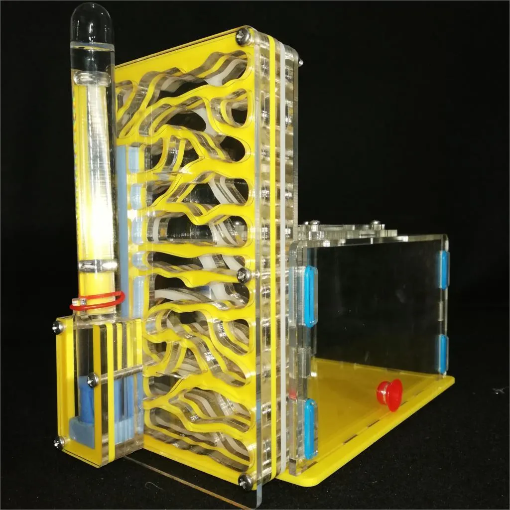 작은 동물 용품 t 디자인 DIY와 공급 지역 개미 둥지 농장 아크릴 곤충 둥지 둥근 집의 헌 230130을위한 빌라 애완 동물 매니아