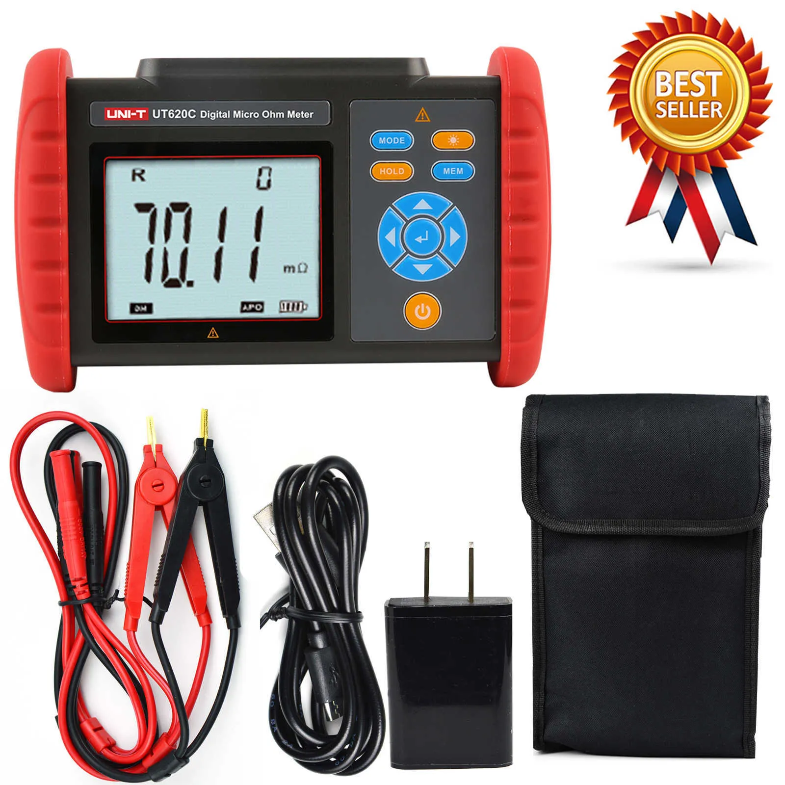 Wholesale UNI T UT620C Digital Meter Low Resistance Milliohm Microohm