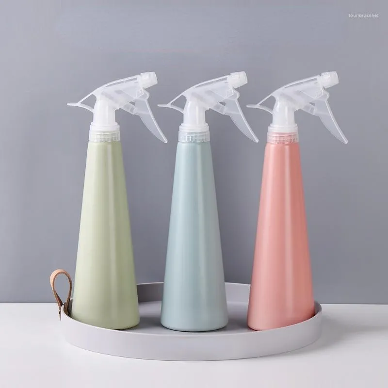 Storage Bottles 380ml Fine Fog Spray Bottle Alcohol Disinfection Hairdressing Press Travel Cosmetics Set