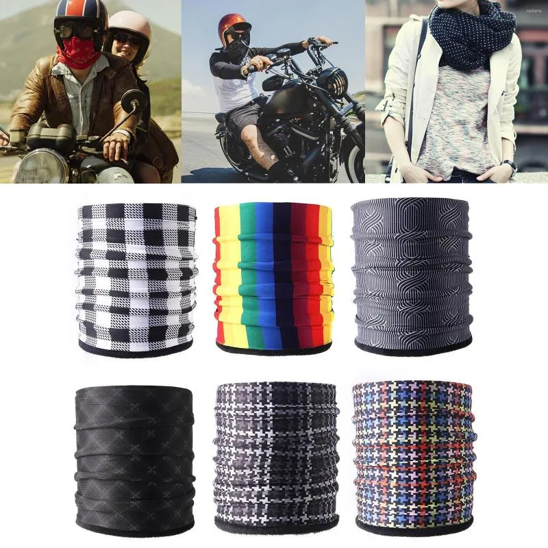 Bandanas wielofunkcyjny gaiter gaiter cieplejsze zimowe polar na zewnątrz