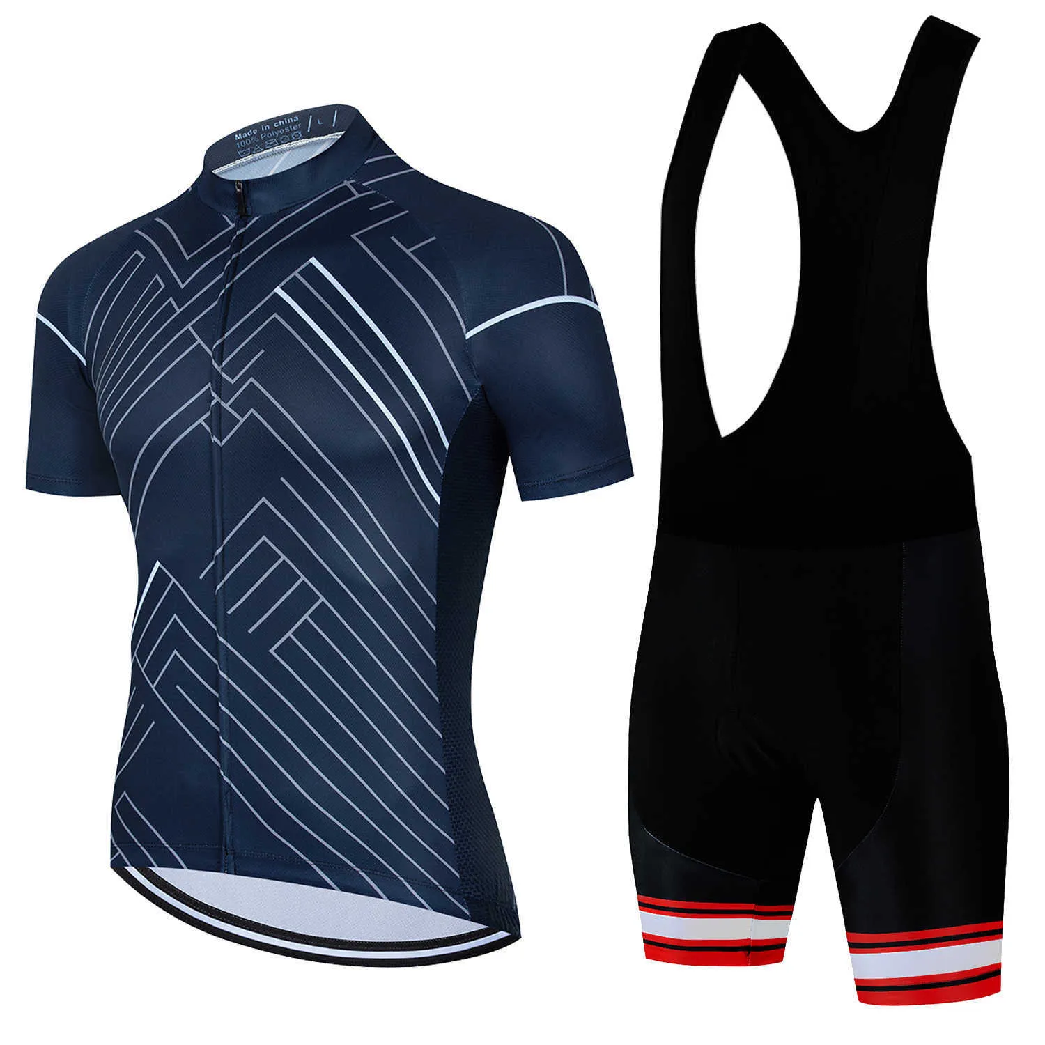 Jersey de ciclismo Conjunto de ciclo Jersey Summer Cycling Clothing Mens Sets Bicycle Sports Sports Sport Men's Fort Motb Macho Mountain Bike Bib Shorts 2023 P230519