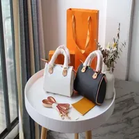 2021 Lady Luxury Fashion Speedy Tote Bag Wallet Classic Shoulder Crossbody Pillow Bags Handbags Purse Women Designer Barrel-shaped290u