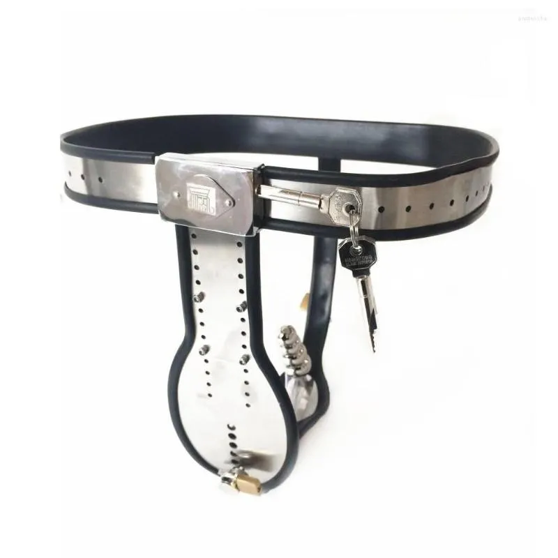 Cockrings mâle utilisé ceinture de chasteté Cage à bite avec perles anales sous-vêtements pantalon dispositif érotique Sex Toys boutique fournitures pour adultes