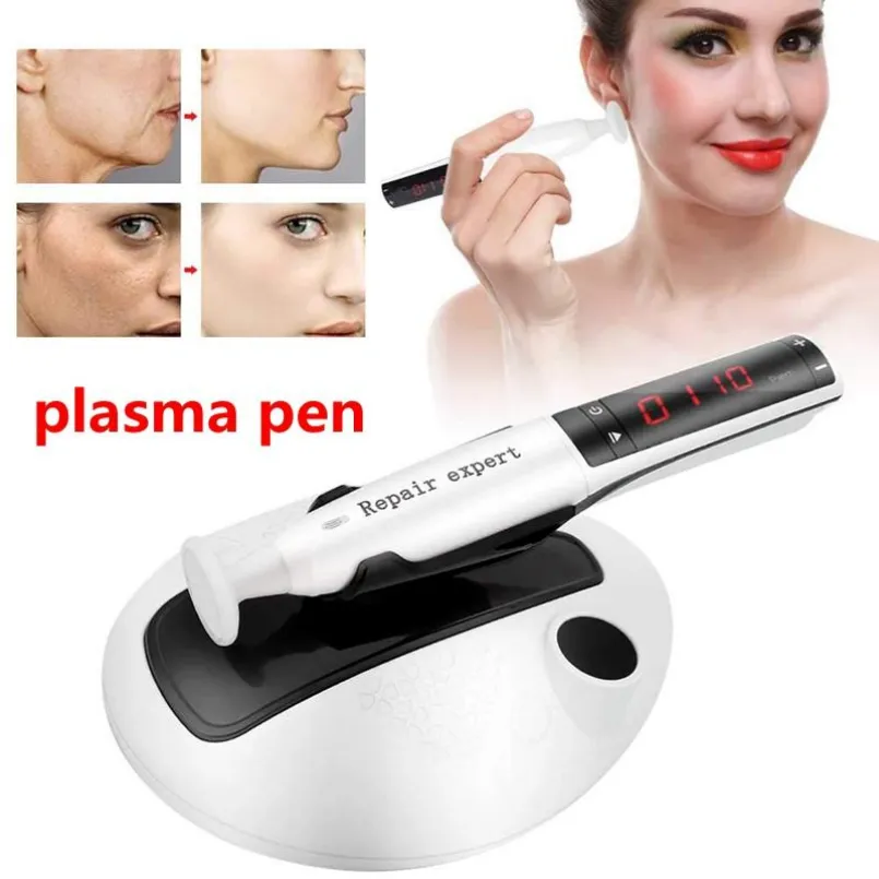 2022 Mini Ozone Cold Plasma Pen Dusch Fibroblast Facial Eye Lift Wrinkle Spot Removal Skin Rejuvenation#206