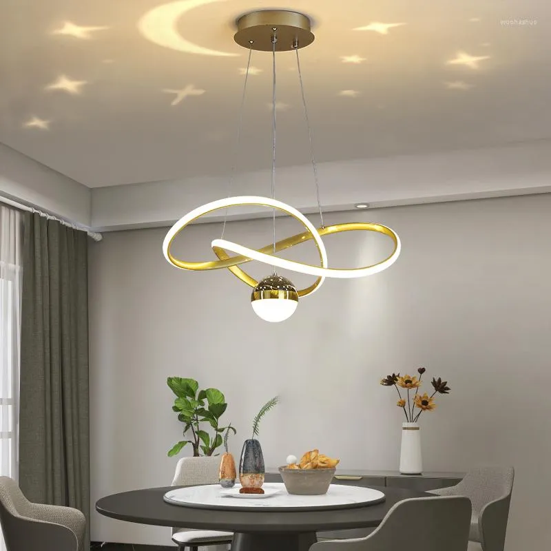 Pendant Lamps Aluminum LED For Foyer Dining Table Kitchen El Restaurant Coffee Hall Office Loft Studyroom Indoor Home Light