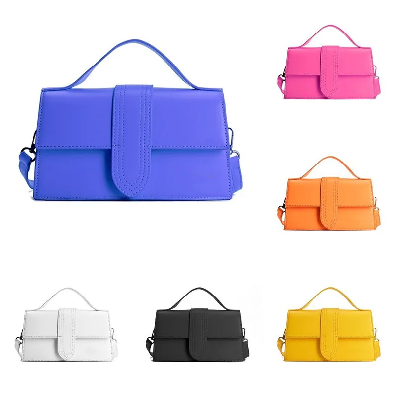 Designer tas draagtassen mode messenger tas vrouwen pu onderarm handtassen letter draagbare handtas riem vierkante portemonnee enkele schouder portemonnee groothandel handtas