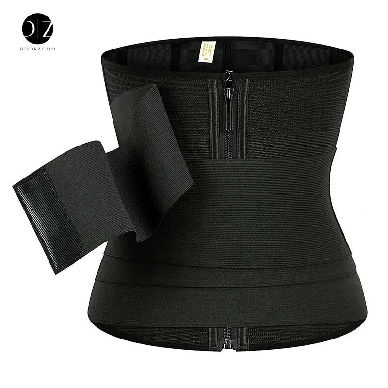 Dames Shapers 9 stalen botten taille cincher trimmer riem verstelbare buikbuikregeling snatch me omhoog wrap stretch banden slanke body shaper vrouwen 230131