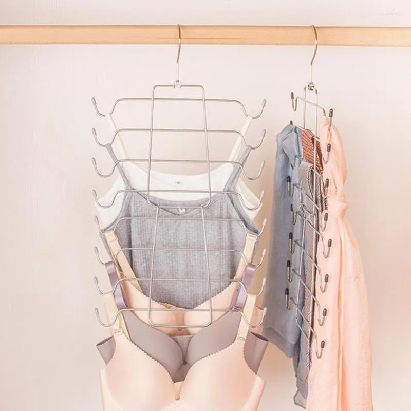 Stainless Steel Multi Layer Bra Hanger Orthopedics For Underwear Drying And  Wardrobe Storage Space Saving And Foldable From Youtaohuan, $16.61