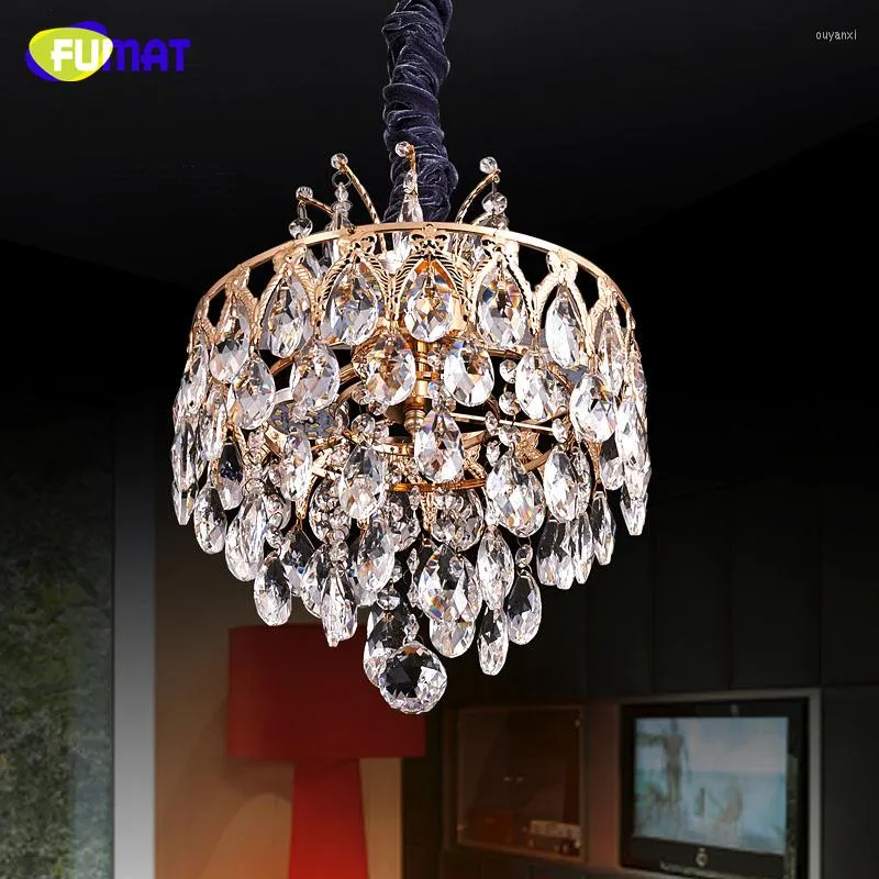 Lampy wiszące Fumat K9 Crystal światło Nowoczesne zawieszenie LED LED LED salon jadalnia Lights