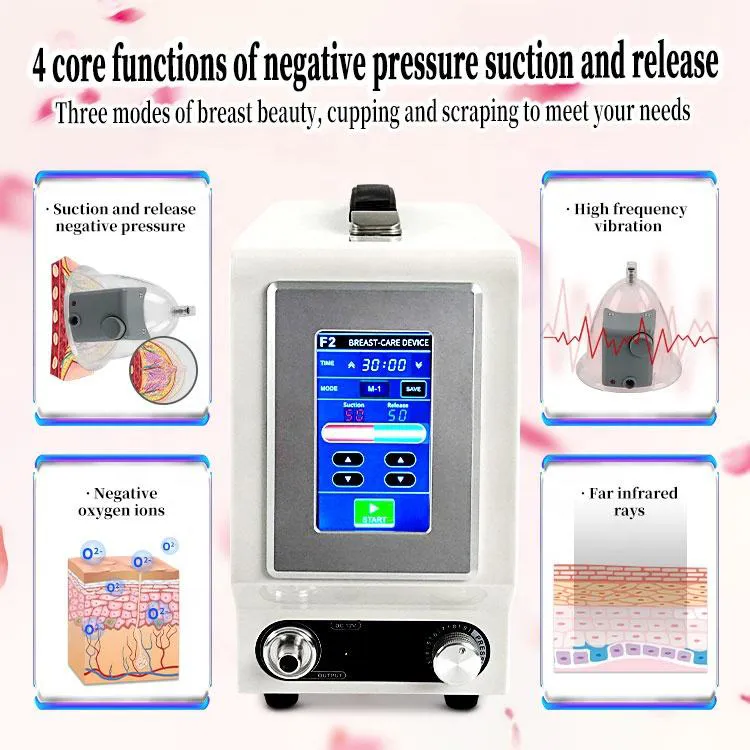 2023 Top Slimming Quality Skin Care Breastement Vacuum Body Massage Beauty Machine