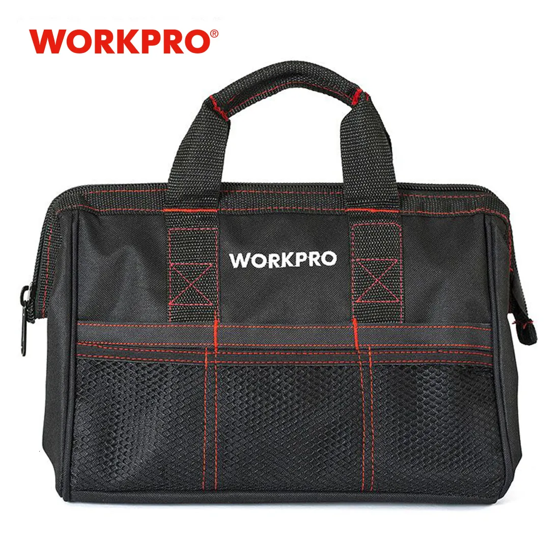 Verktygsväska Workpro 12-13 "Verktygsväskor 600D Polyester Waterproof Travel Handväskor Robusta väskor 230130