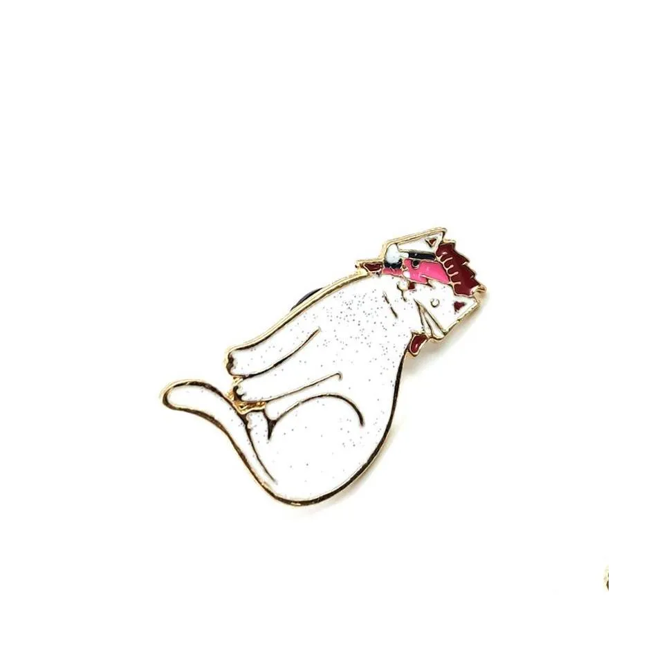 Pins Broches Cute Animal Doux Émail Pin Badge 689 T2 Drop Delivery Jewelry Dhadf