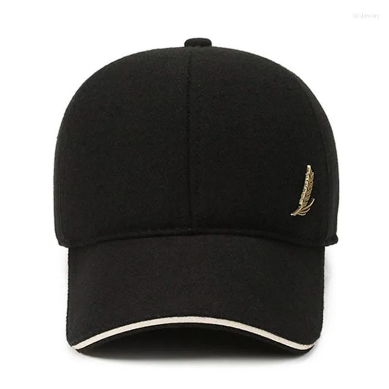 Ball Caps Men's Winter Trend Warm Baseball Cap Truck Driver Fashion Plus Velvet Thick Outdoor Hat Cold Proof Sports Snapback