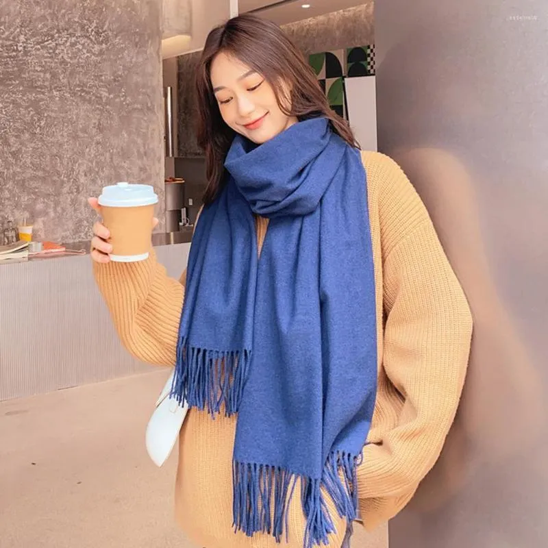 Scarves Trendy Women Winter Scarf Thick Lightweight Comfortable Outdoor Decorative For Skiing