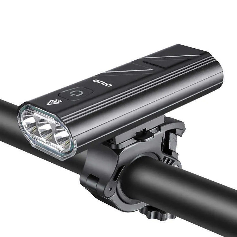 Luz de bicicleta USB * L2 LED Trustfire D20 Ciclismo Suporte de extensão de montagem para Garmin Bryton Bike Computer GoPro Câmera Y1119
