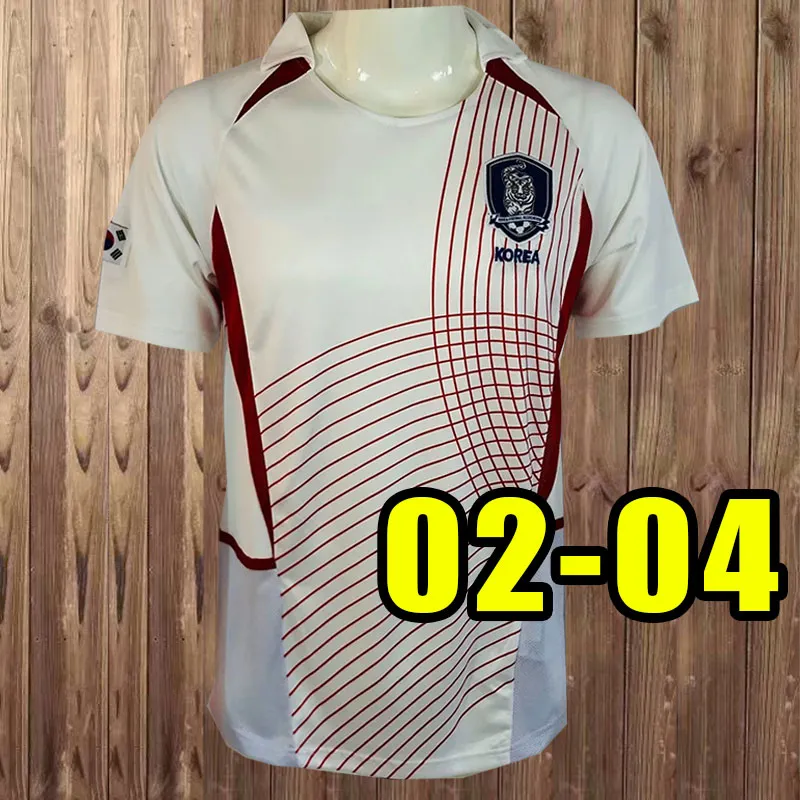 ウェア VINTAGE KOREA SOCCER SHIRT Vintage Korea Soccer Jersey: 2002-2004 Retro Football Shirts