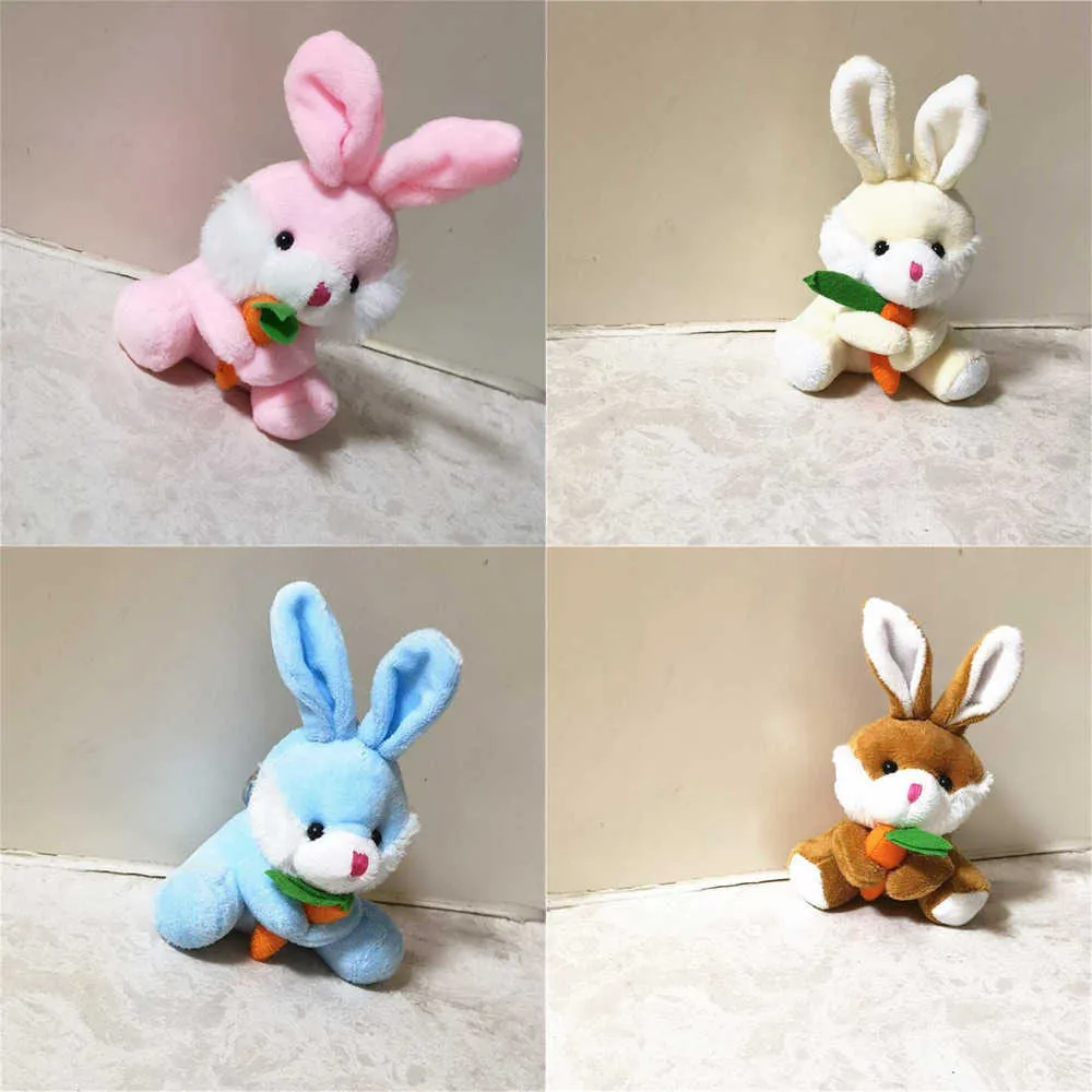 Cute Bunny Holding a Carrot Plush Toys