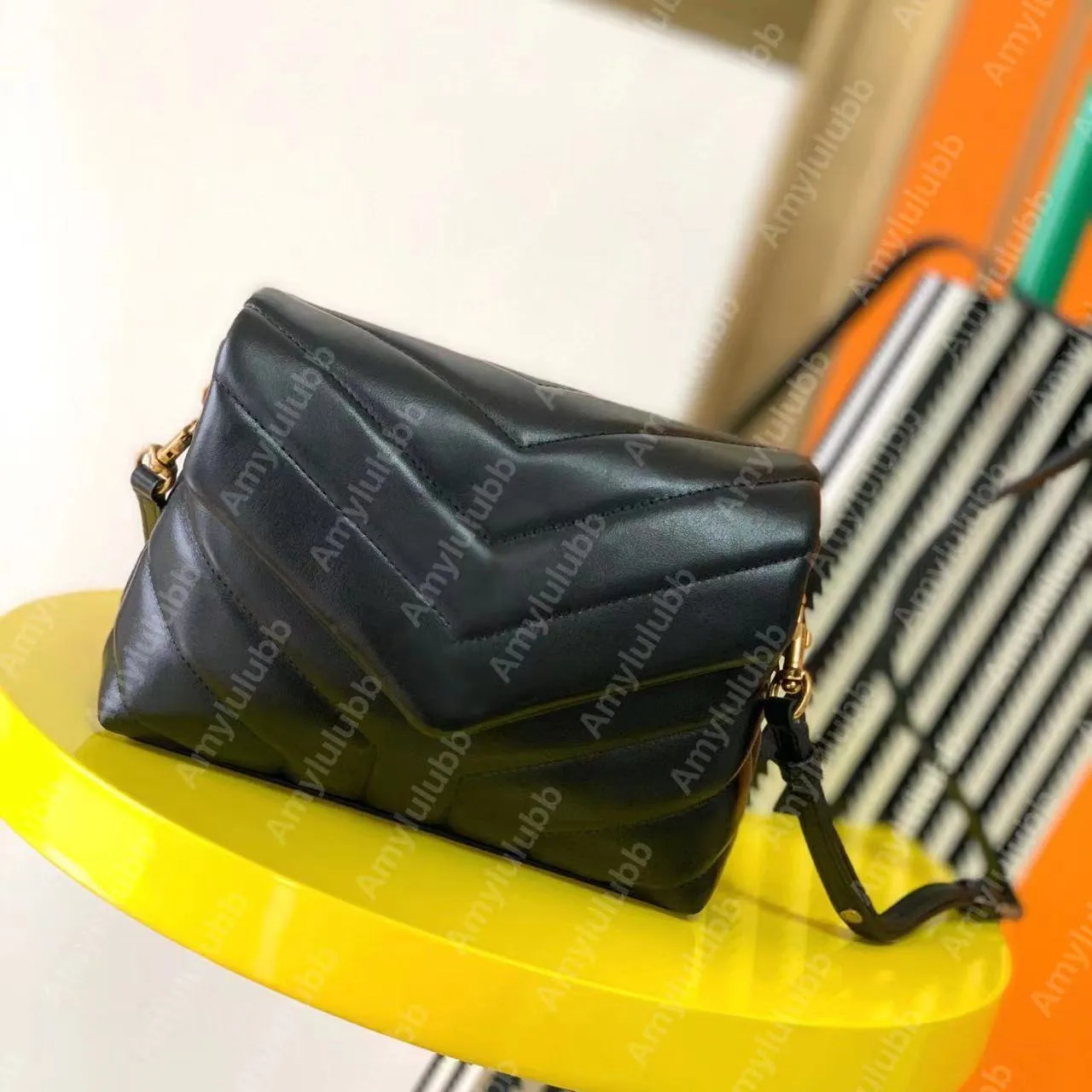 çanta loulou çanta tasarımcı kadın çanta omuzdan askili çanta zinciri çapraz vücut lou çanta el çantası lüks deri çantalar bayan moda çanta crossbody kılıf çanta cüzdan