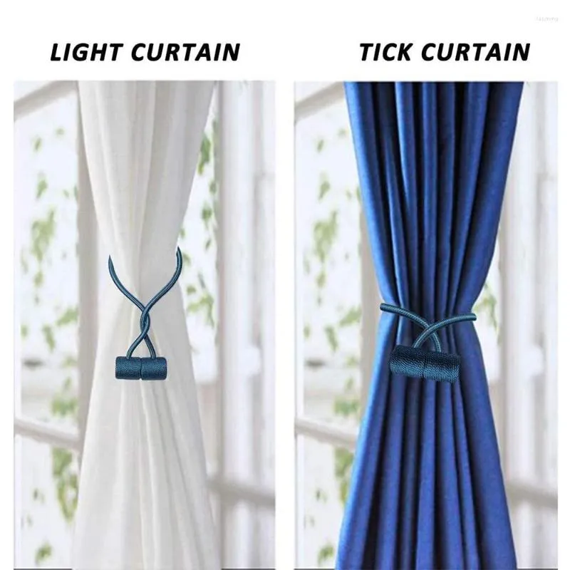 Alzapaños magneticos para cortinas
