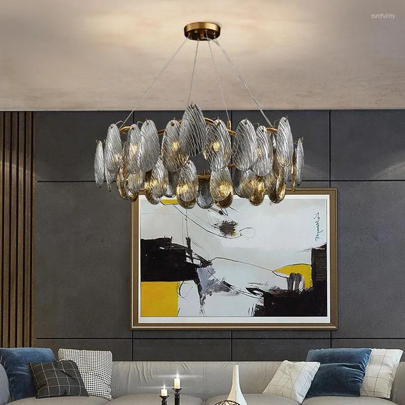 Chandeliers Modern Luxury Gold Home Decoration Lustre Ceiling Lamps For Bedroom Living Room Guest Dining Chandelier Lighting