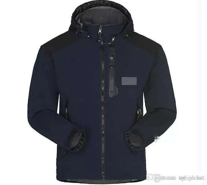 Cappotto invernale di design da uomo di nuovo stile Face North, giacche casual in tinta unita, giacca a vento con cappuccio, cappotto caldo, taglia asiatica S-XXXL