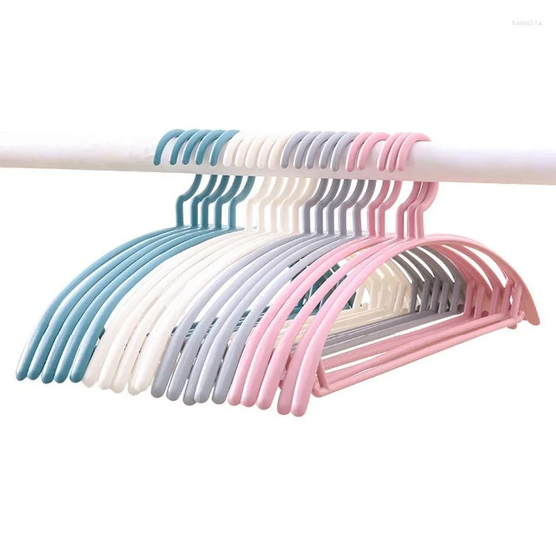 Hangers Non-slip Plastic For Clothes Dry Wet Hanger Children Adult Drying Rack Bathroom Closet Space Saving Storage 2023