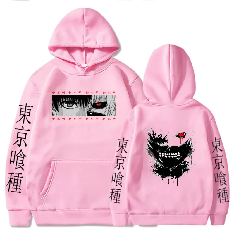 Anime Ghoul Kenaki white fox hoodie for Men and Women Anime Ghoul Kenaki white fox hoodie for Men and Women